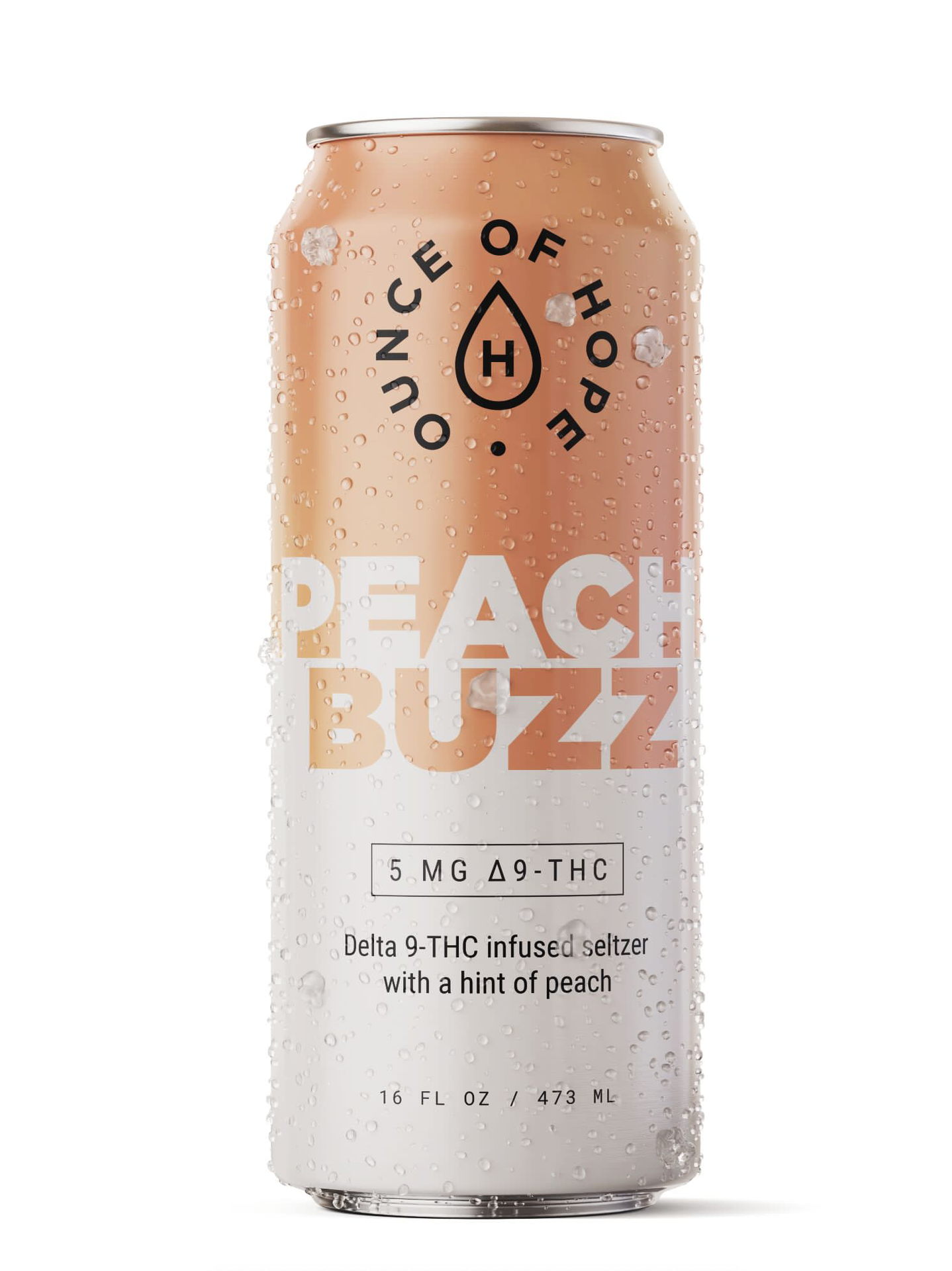 5mg D9 Seltzer / Peach Buzz